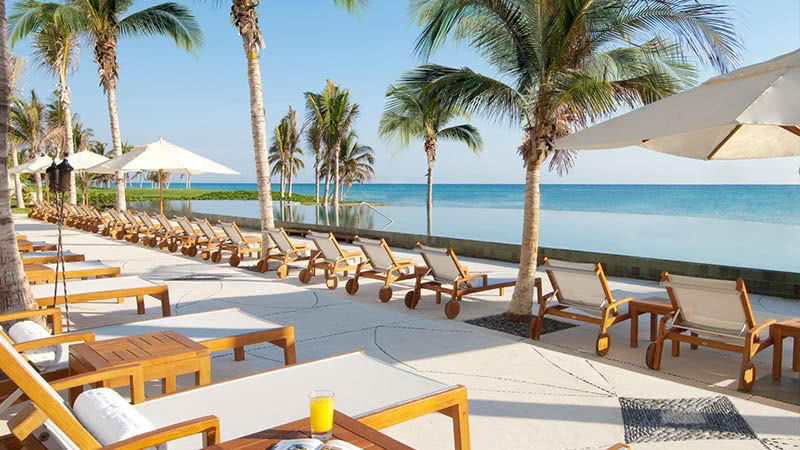 Пляж отеля Grand Velas